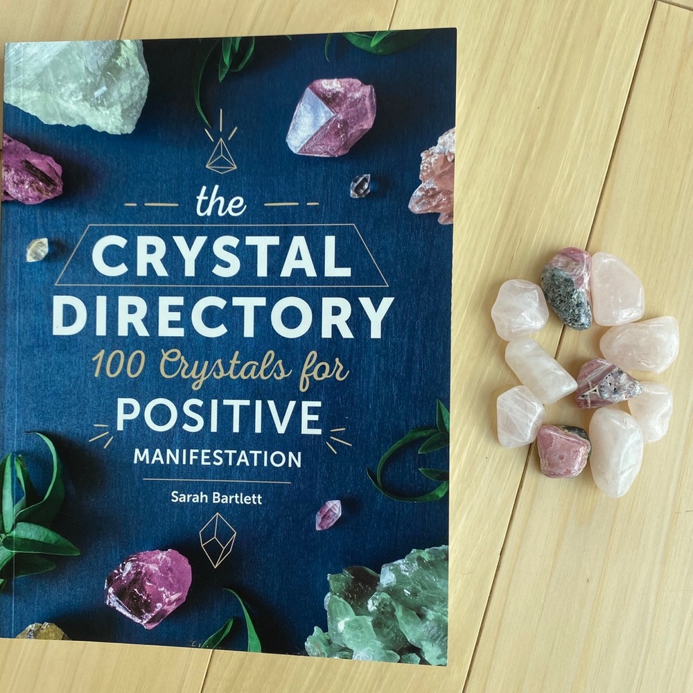 Crystal Directory w/ Quatrz & Rhodochrosite Love